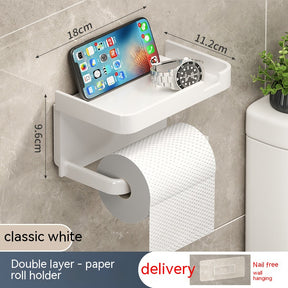 Toilet Tissue Box Wall-mounted Shelves