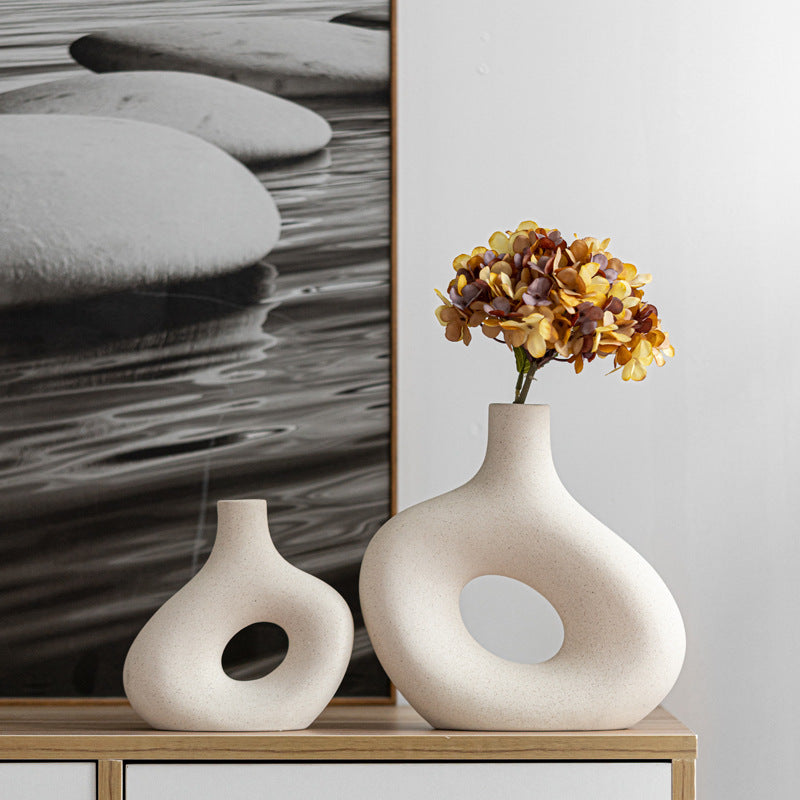 Living Room Display Cabinet Decorative  Ceramic Vases