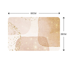 Diatom Mud Home Bathroom Absorbent Floor Mat