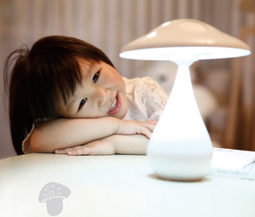Mushroom air purifier table lamp