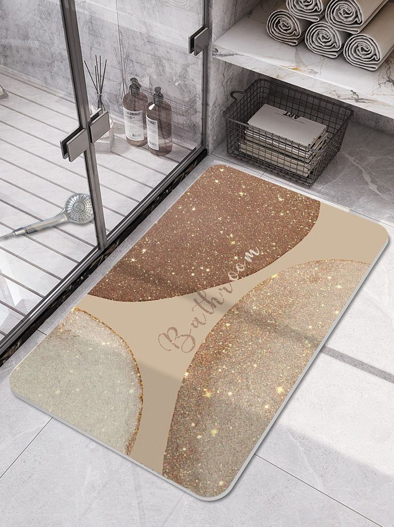 Diatom Mud Home Bathroom Absorbent Floor Mat