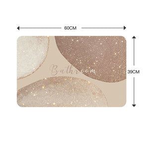 Diatom Mud Home Bathroom Absorbent Floor Mat