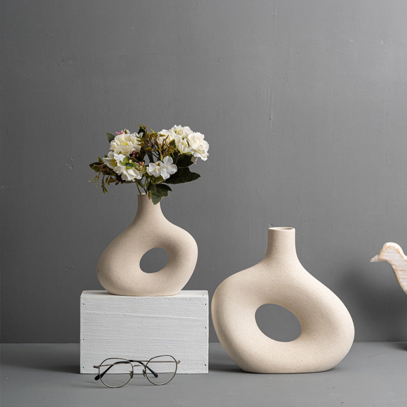 Living Room Display Cabinet Decorative  Ceramic Vases