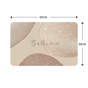 Diatom Mud Home Bathroom Absorbent Floor Mat