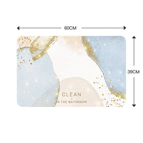 Diatom Mud Home Bathroom Absorbent Floor Mat